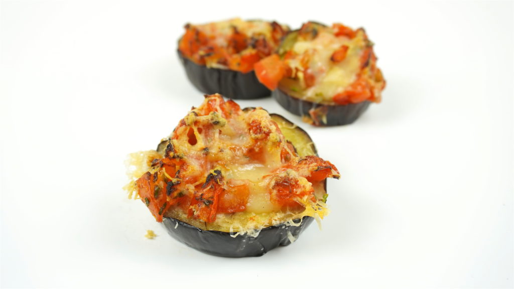 Albergínies al forn