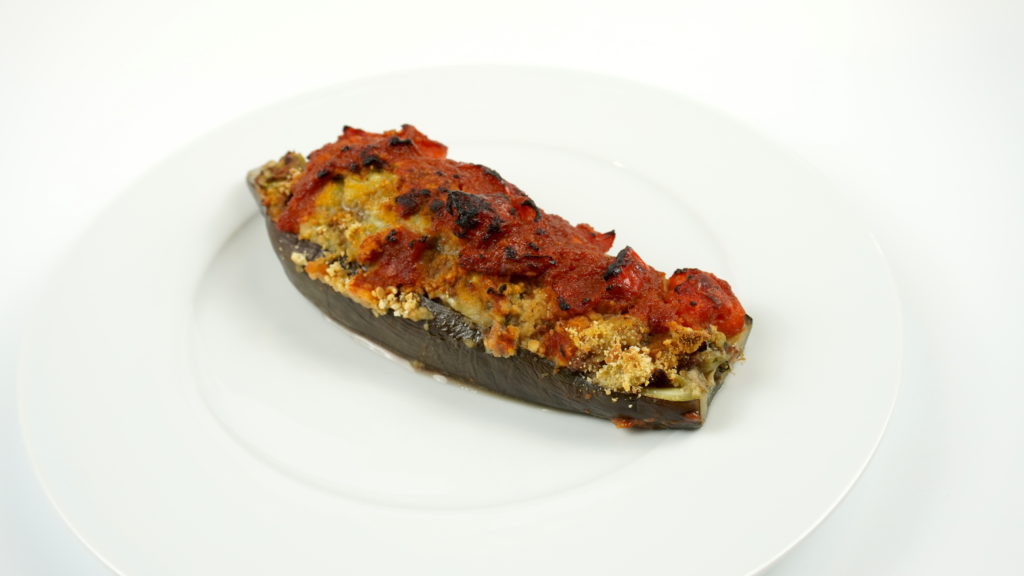 Stuffed eggplant